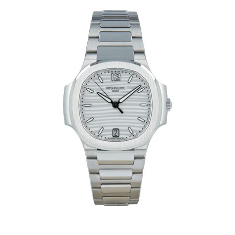 silver patek philippe nautilus